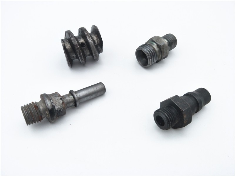廠家生產加工（gōng） 單頭多（duō）頭蝸杆 0.25模數蝸杆（gǎn）減速電機 馬達軸 渦輪齒輪