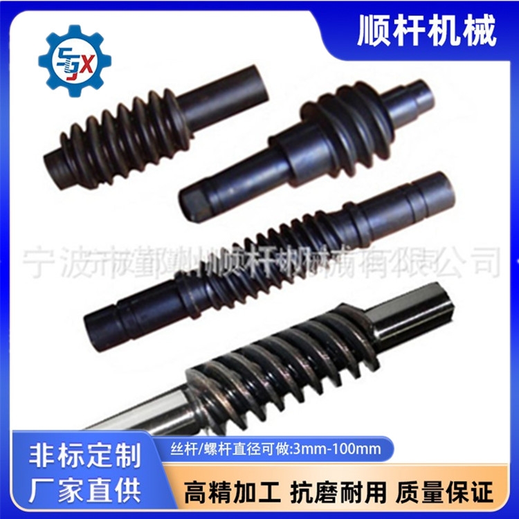 大型冷（lěng）軋非標多頭小模數蝸（wō）杆