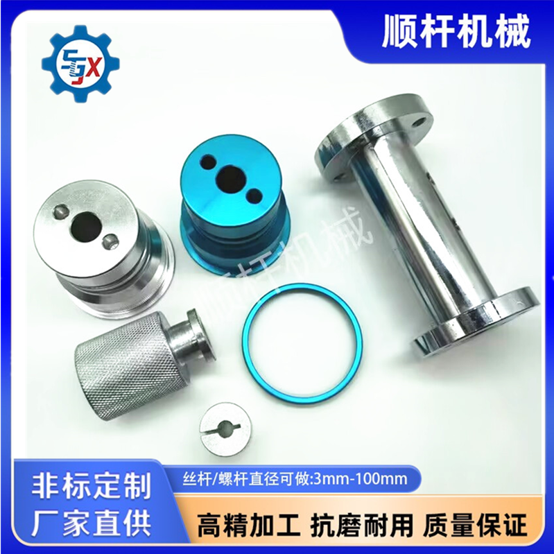 定製機床五金高精密非（fēi）標加工 小零件（jiàn）CNC數控走心機加工 不鏽鋼，銅，鋁，鐵